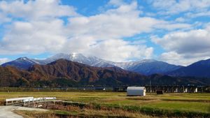 191kp 부근의 핫카이교