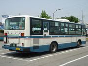 블루 리본 시티 원스텝 KL-HU2PMEA (후기형) 게이세이 버스 후면