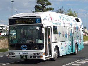 지타 승합 소속 FCHV-BUS (제3세대, 현재는 도요타 자동차에 반환됨)