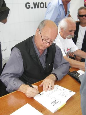 풍자 만화가 조르주 왈린스키(Georges Wolinski)