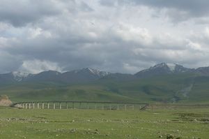 난장선 최고 지점인 德文托蓋橋