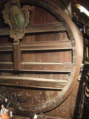 하이델베르크 성의 대형 술통