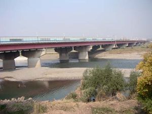 도쿄IC-도쿄TB 구간 다마강 도메이 다마가와 교량