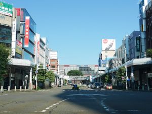 나가오카시 시가지