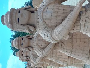 이마키즈카 고분에서 출토된 병사 모양 하니와.