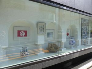 양국 우호 디스플레이